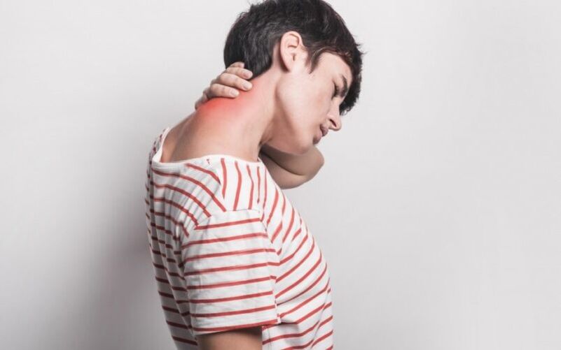 Dor no pescozo síntomas da osteocondrose cervical