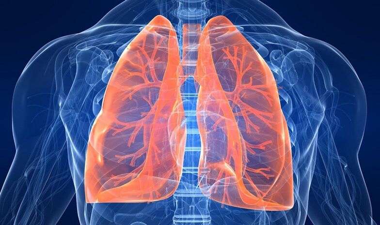 patoloxías pulmonares como causa de dor baixo o omóplato esquerdo